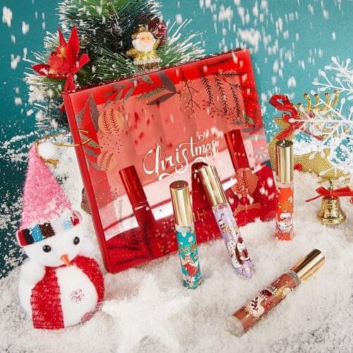 Christmas Colorful Perfume Gift Box Set Long Lasting Light Floral and Fruity Notes Natural and Fresh Ball Lingering Perfume