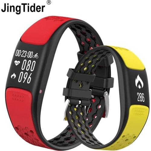 IP68 Waterproof P8 Swimming Sport Smart Wristband 0.73" Full Screen Heart Rate Monitor GPS Smart Band Bracelet Fitness Tracker