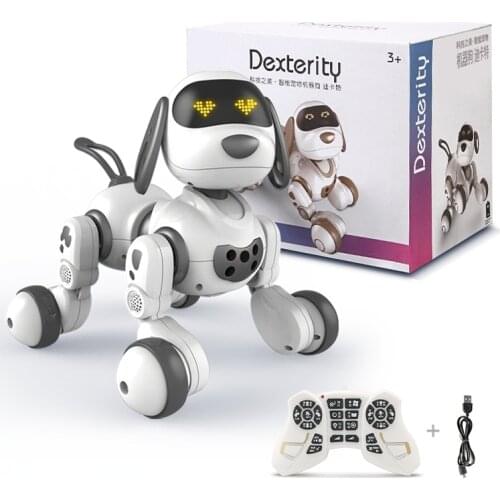YL Smart Robot Dog Remote Control Robot Electric Puppy Walking Will Call Baby Girl Gift Children Toy Boy