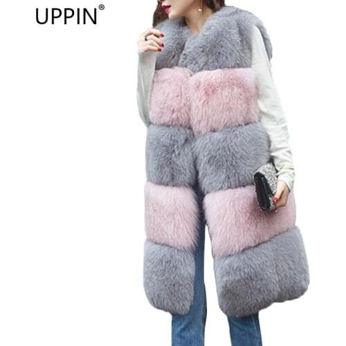 UPPIN Women's Long Sheepskin Coats