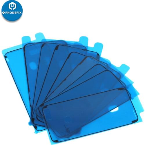 10Pcs/lot Waterproof Sticker for iPhone 6 6P 6S 7 8 Plus X XS 11 Pro Max LCD Display Frame Bezel Seal Tape Glue Adhesive Sticker