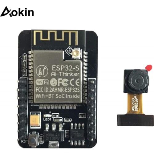 ESP32-CAM WiFi Module ESP32 Serial to WiFi ESP32 CAM Development Board 5V Bluetooth with OV2640 Camera Module 32-bit CPU 240MHz