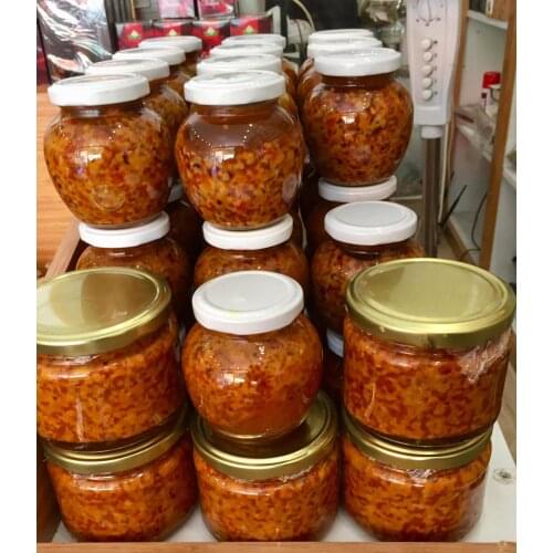 100% orginal turkish raw honey raw pollen mix 250 grams 40% raw honey 40% raw pollen royal jelly 10% propolis 10% homemade free