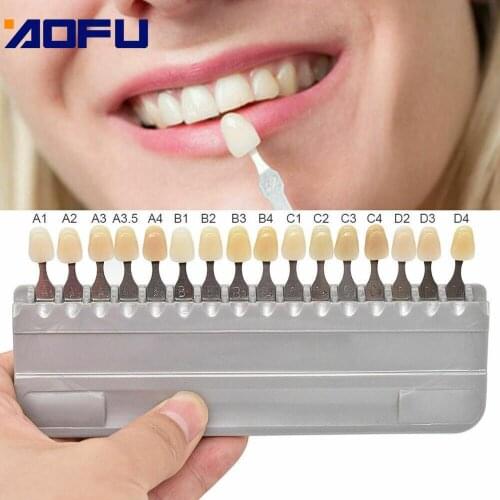 2PCS/1PCS Dental Equipment Teeth Whiting Porcelain VITA Pan Classical 16Color Dentistry Cold Light Teeth White Bleaching