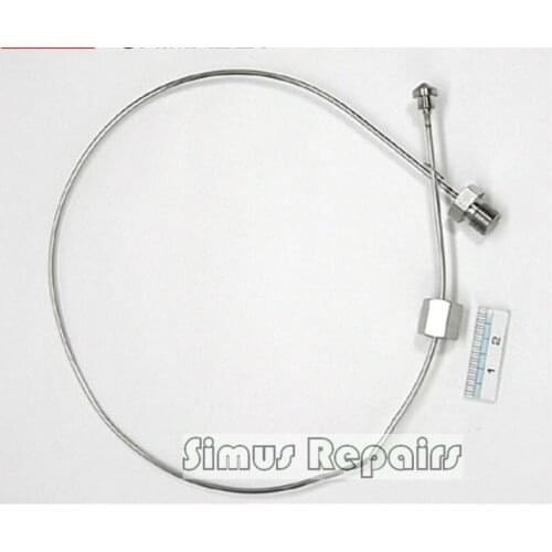 201-48557-50 Shimadzu Fittings Steel Pipe PIPE MM2-MN2 L-500 For DGU-10B