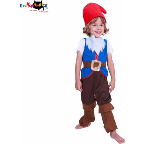 Eraspooky halloween costumes for kids Baby cute Girl kids costume halloweens mushroom elf costumes Boy Child Christmas Cosplay