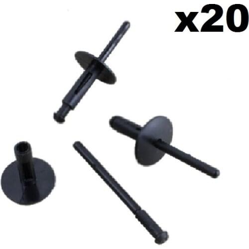 FOR BMW E90 E91 Z4 E85 E86 X3 X5 X6 BUMPER SKIRT SILL RIVET CLIPS x20 Plastic NEW REPAIR SET OE 51717002953