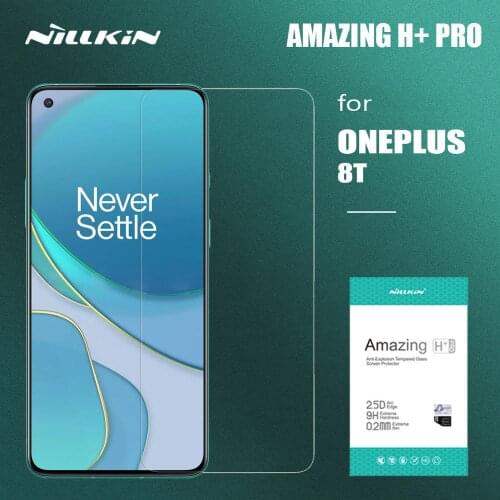 For Oneplus 8T Glass Nillkin H+ PRO Tempered Glass One Plus 8T Safety Protective Screen Protector for Oneplus 8T HD Glass Film