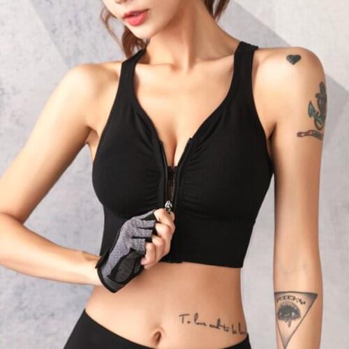 Breathable Yoga Bra Tops Fitness Women Shockproof Sport Bra Workout Running Sportswear Underwear Sexy Sport Bra