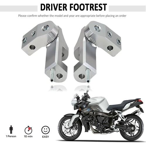 NEW Motorcycle Foot peg Passenger Footpeg Lowering Kit For BMW K1 K1300R K1300S K1200S K1200R K1200R Sport K 1300 S R K 1200 R