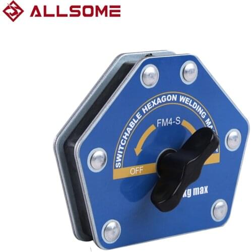 ALLSOME Magnetic Welding Fixer Holders 30°,45°,60°,75°, 90°,135°Multi-angle Neodymium Magnet Holding Auxiliary Locator Tools