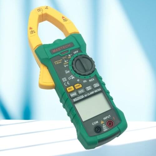 MASTECH MS2015A AutoRange Digital AC 1000A Current Clamp Meter True RMS Multimeter Frequency Capacitance Tester NCV