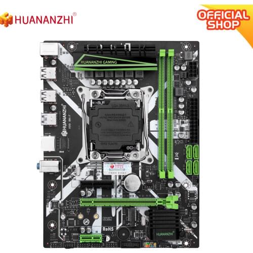 HUANANZHI X99 8M F X99 Motherboard Intel XEON E5 X99 LGA2011-3 All Series DDR4 RECC NON-ECC memory NVME USB3.0 SATA