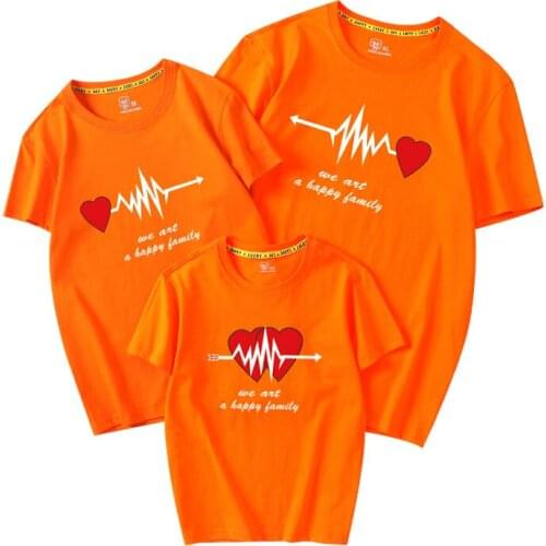 Cute Family Matching Outfits T-shirt for Father Son Family Look Clothing Mother Daughter Son Clothes Mama Girls T-shirts