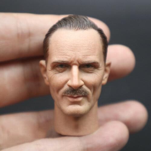 1/6 Scale World War II Series British Army Marshal Head Sculpture Model for 12"
