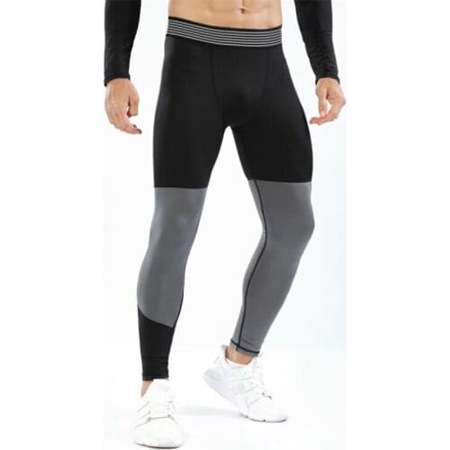 Mens Sport Training Pants Gym Compression Leggings Running Sportswear Dry Fit Jogging Tights Trousers