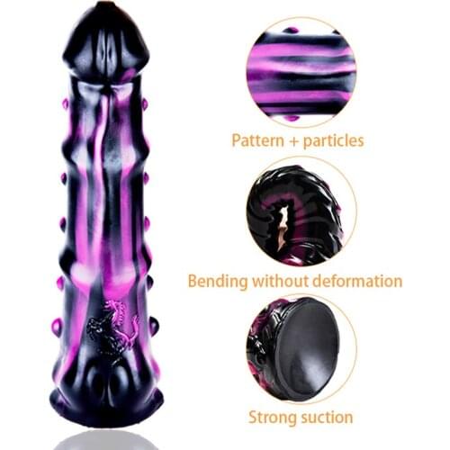 Soft Silicone Horse Dildo Sex Shop Large Anal Plug Male Prostate Massage Female Anal Expansion Sensator Large Anal Dildos Dick