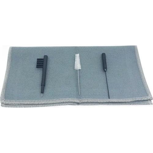 50Packs Hearing Aid Cleaning Kit Earwax Remover Cleaning Brush Vent Cleaner Microfiber Cleaning Cloth