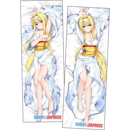 Hobby Express Anime Dakimakura Japanese Otaku Waifu Hugging Body Pillow Cover Alice Zuberg ADP20336