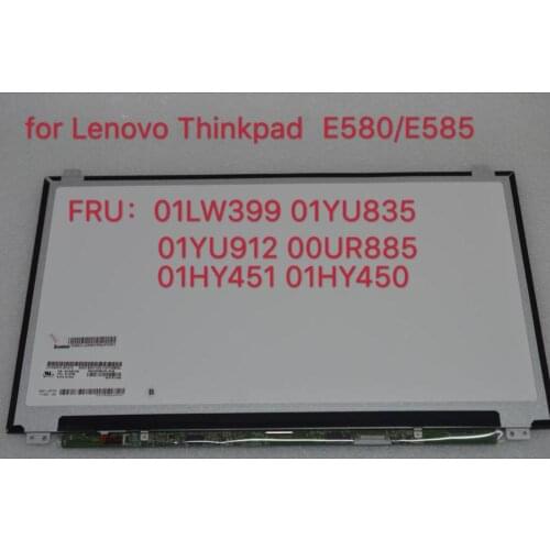 Thinkpad T580 E580 E585 LGD 15.6 full HD IPS anti-glare, 250 Nit LCD PANELS FRU 01LW399