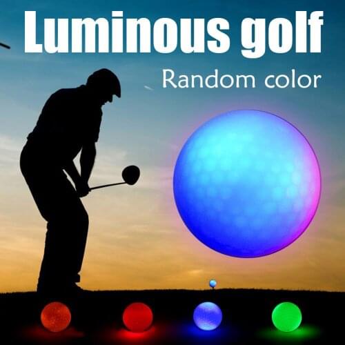 Golf Bright Light-up Ball Luminous Ball Golf LED Luminous Ball LED Night Glow Golf Ball