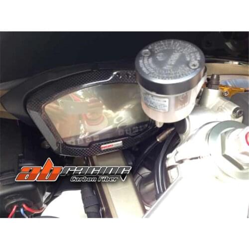 Instrument Guard Dash For Ducati 848 1098 1198 Full Carbon Fiber 100% Twill