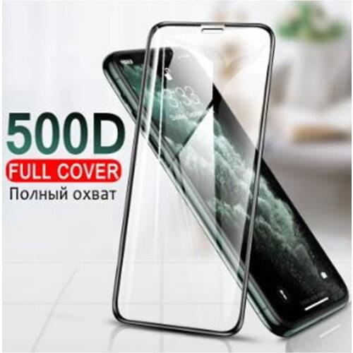Full Cover Protective Glass On For iPhone 11 7 8 6 6s Plus SE 2020 Screen Protector For iPhone X XR XS 11 12 Pro Max Glass