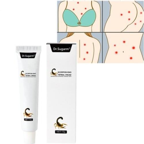 1/2pcs Eczema Psoriasis Cream for Intimate Pruritus Dermatitis, Jock Itch,Mosquito bites, Anti-itch Herbal Antibacterial Cream