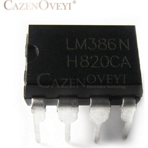 5pcs/lot LM386N-4 DIP8 LM386-4 DIP 386N-4 new and original IC In Stock