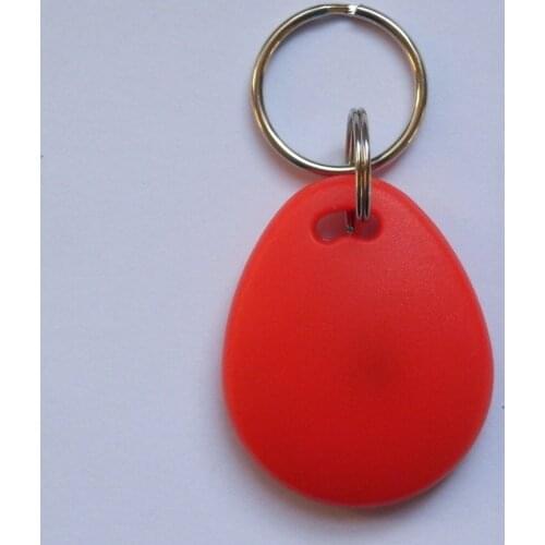 500pcs/bag IC cards nfc tag S50 RFID 13.56 Mhz IC Tag Token with Key Ring