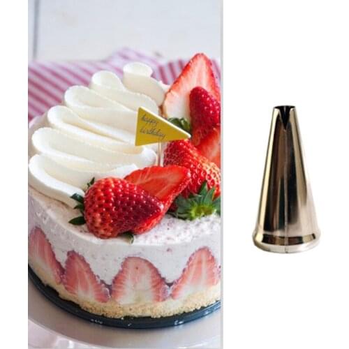 #CP19 Stainless Steel Cream Cupcake Nozzles Cake Decorating Tip Baking Pastry Tools Bakeware