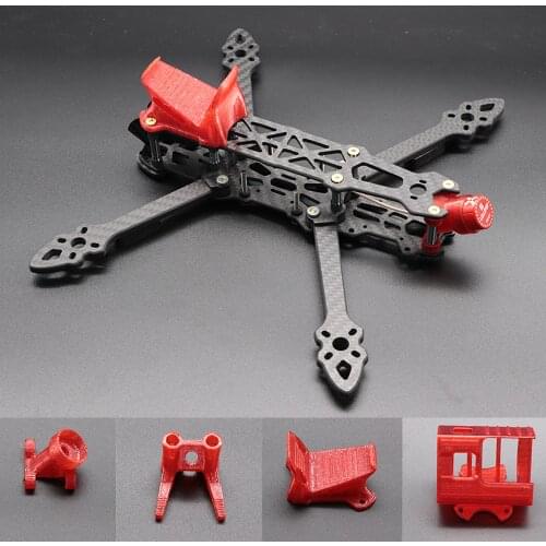 Mark4 Mark 4 3D TPU Printing Printed FPV Camera Fixed Mount / Antenna Mount for RC FPV Racing Quadcopter Multirotor Accessories