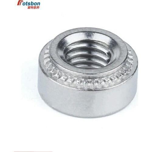 CLS-M5-0/1/2 CLS-M6-00/0/1/2 CLS-M8-1/2 CLS-M10-1/2 CLS-M12-1self clinching nuts,stainless steel,nature,MOQ1000pcs
