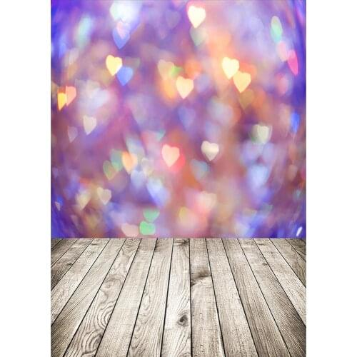 Gradient Color Splendid Bokeh Photo Backdrops Vinyl Photoshoot Photography Background for Children Baby Shimmer and Shine Party