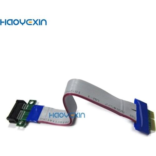 HYX PCI Express Flex Relocate Cable pcie riser PCI-E 1X to 1x Slot Riser Card Extender Extension Riser Cable Graphics Card