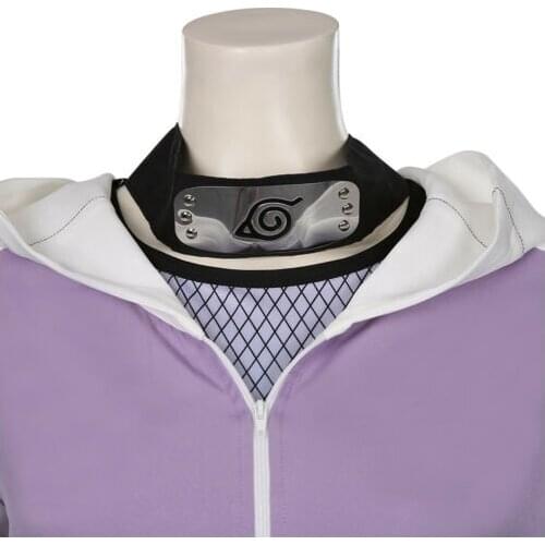 Adult Women Costumes Hyuga Hinata Cosplay Costume Jacket Pants Headband Outffits Halloween Suit S-XL