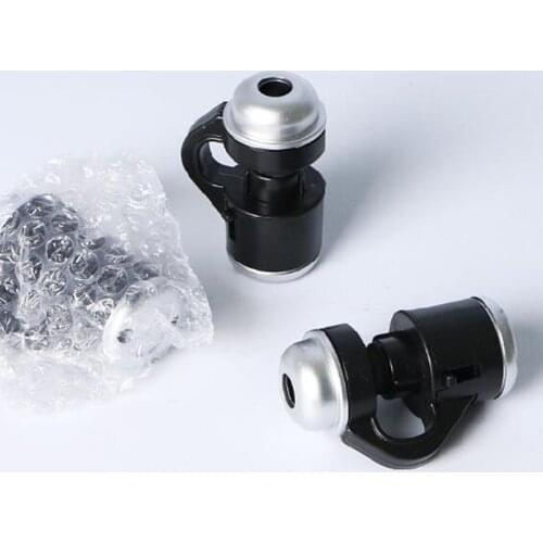 Mobile Phone External Microscope Head LED Light 30 Times HD Micro Fisheye Magnifying Glass Jewelry Jade Identification C6UE