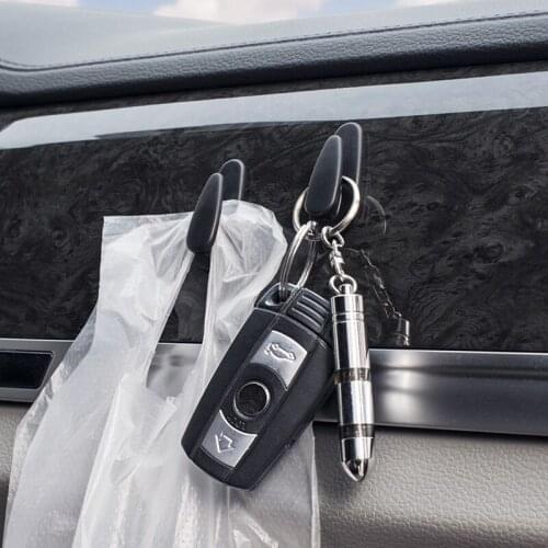 Load-bearing Universal Car Rear Back Seat Hooks Organizer Hanger for Bag Cloth Car Accessories Interior Auto Products