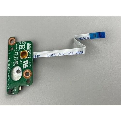 WZSM New Switch ON OFF Button Board for ASUS X551 X551MA X551C X551CA Power Button Board with Cable