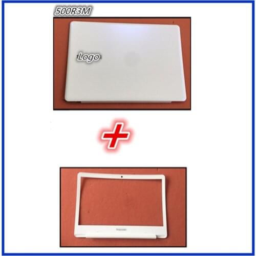 New LCD Back Cover Front Bezel Case For Samsung 500R3M NP500R3M Top Cover Front Housing Case