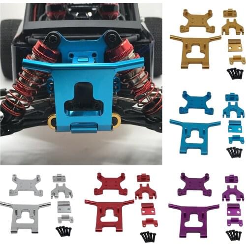 Upgrade Fittings Metal Front Guard Bumper Kit for Wltoys 124018 1:12 Scale RC Cars