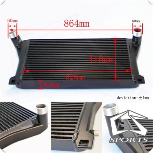 Upgrade Intercooler Fits For Audi A3/S3 / VW Golf GTI R MK7 1.8T 2.0T TSI