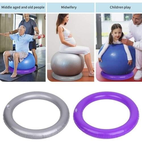 Exercise Ball Base for Workouts or Use As an Office Chair at Your Desk Create Pregnancy Seat for Birthing Exercises Yoga Pilates