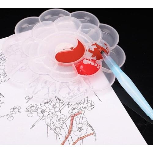 Paint Tray Palette Perfect for Acrylic Oil Watercolor Craft Holding and Mixing Colors DIY Art Drawing Plate Easy To Wash