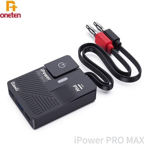 Qianli iPower Supply Test Cable With ON/OFF Switch For iPhone 6/6P/6S/7P/8G/8P/X XR XS 11 PRO MAX DC Control Test Cable