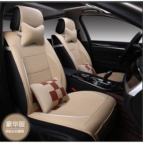 Luxury Leather PU leather Car Seat Covers 5 Seat Cover For KIA shuma cadenza sportage sportage R Interior Accessories