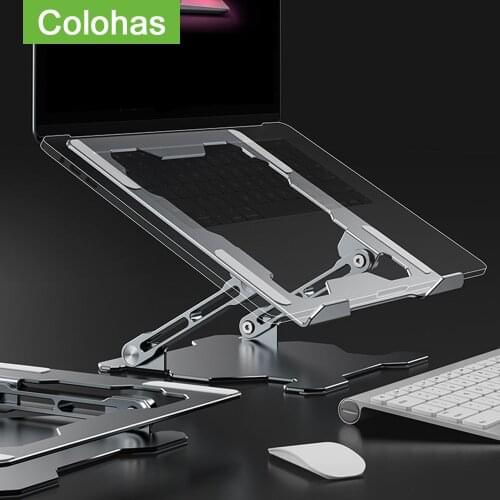 Folding Laptop Stand Base PC Support Notebook Holder For Macbook Xiaomi Portable Computer Tablet Stand Laptop Cooling Pad