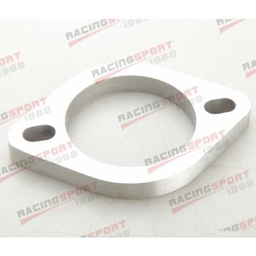 SS304 4" 102mm ID 2 Bolt Slotted Flange Exhaust Downpipe Pipe Catback Header