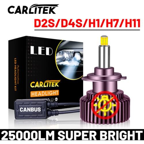 H1 H7 LED 25000LM H8 HB3 9005 HB4 9006 H11 Led Headlights Light Bulbs 9012 HIR2 D2S D4S HID Kits Auto Lamp 80W Canbus 360 Degree