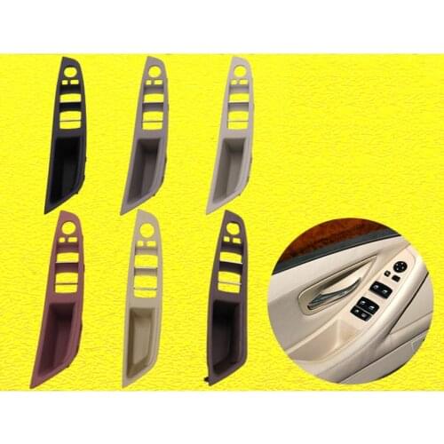 For BMW 5 Series F10 F11 F18 door inner handle left front door Interior door panel drivers seat button switch frame storage box